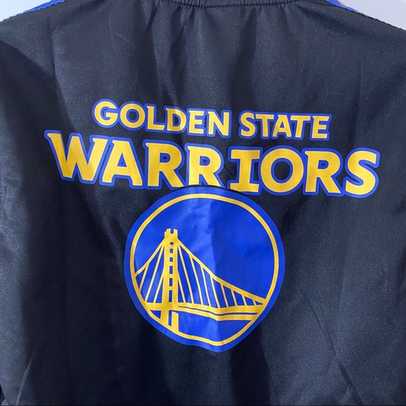 New Mens NBA Golden State Warriors Zip Up Jacket M - Picture 7 of 10